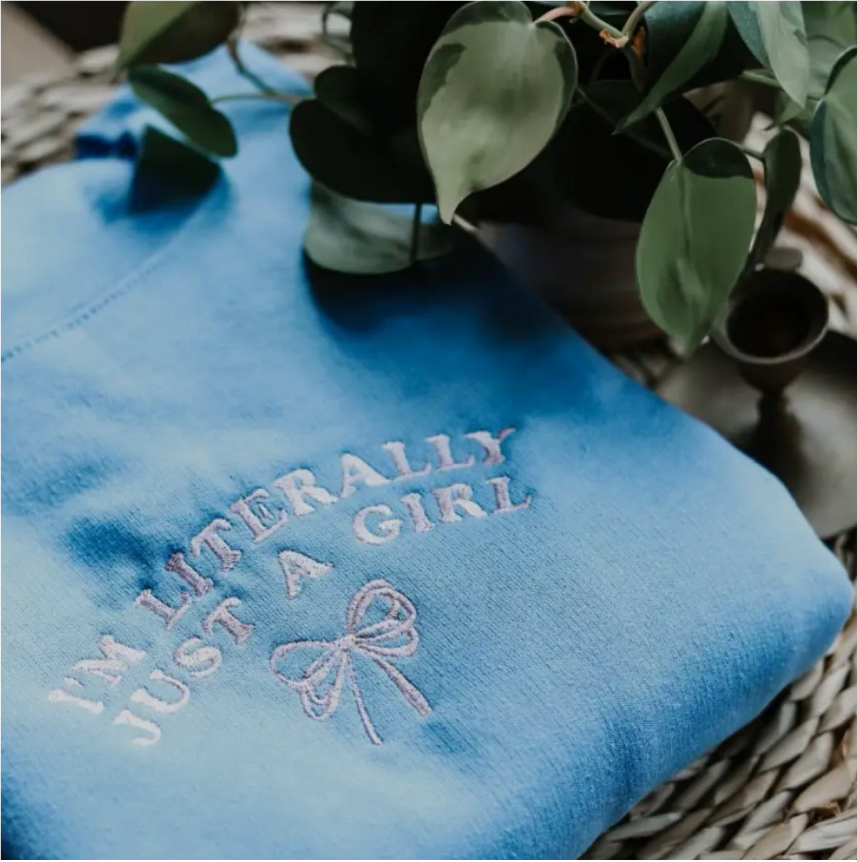 Literally Just a Girl Crewneck