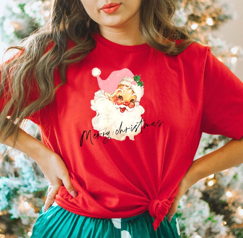 Red Santa Tee